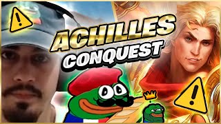 ACHILLES MUY BUENO  Julio  Smite Ranked Conquest DuoQ Dani 🗻 [upl. by Suckram]