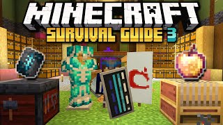 All Armor Trims Banners amp Custom Shields ▫ Minecraft Survival Guide S3 ▫ Tutorial Lets Play Ep70 [upl. by Yhpos]