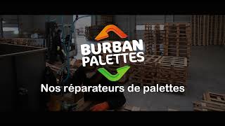 Nos métiers  Réparateurs de palettes [upl. by Samau]