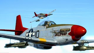 IL2 GREAT BATTLES P51D [upl. by Ihsir]