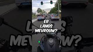 VROUWEN LATEN MIJ ER NOOIT LANGS motorrijden motorvlog Amsterdam [upl. by Nnairrek]