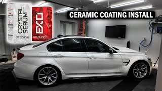 Ceramic Coating my 2018 F80 M3  Gtechniq CSL  EXO V5 [upl. by Serle970]