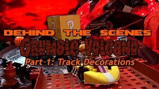 Behind the Scenes Grumble Volcano  Part 1 Track Decorations [upl. by Arelc]