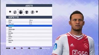 Ryan Gravenberch  Ajax  Fifa 19  Create Face [upl. by Rebane]