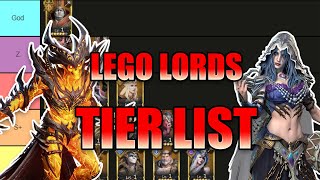 LEGENDARY LORDS Tier List Watcher of Realms [upl. by Eiznekcam]