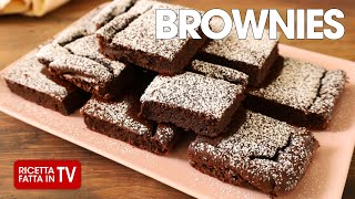 BROWNIES di Benedetta Rossi  Ricetta TV Fatto in Casa per Voi [upl. by Akienat]