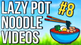 Best of Lazy Pot Noodle Foods 8  ASMR  DORM COOKING  MUKBANG [upl. by Stilu45]