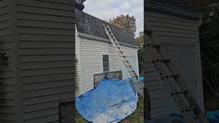 GAMBREL SHED ROOF beforeafter [upl. by Yraunaj]