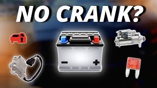 No Crank No Start The Most Common Causes [upl. by Ulric]