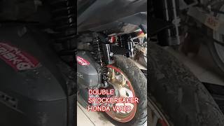 OBAT GANTENG❗HONDA VARIO PAKE 2 SHOCKBREAKER tutorial honda modifikasi vario shockbreaker [upl. by Georgianne607]