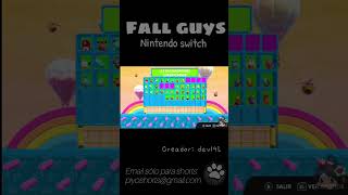 Fall Guys  Nintendo Switch 🎬 creador Dav14L [upl. by Juxon]