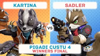 Pigadi Custu 4  Winners Final  Kartina Corrin Wolf vs Sadler Fox [upl. by Lisetta]