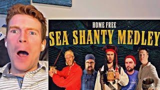 Musician Reacts to Home Free  Sea Shanty Medley [upl. by Esinehc511]