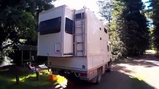 Mitsubishi Fuso Canter FG84 4x4 Motorhome [upl. by Aralk]