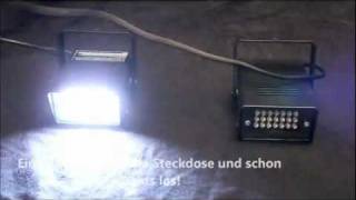 Eurolite Disko Strobe 25 vs Varytec LED Mini Strobe [upl. by Yerbua]