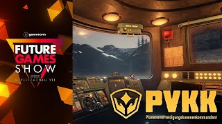 PVKK Planetenverteidigungskanonenkommandant Gameplay Overview  Future Games Show Gamescom 2024 [upl. by Dyob]