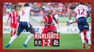 Highlights Leyton Orient 12 Bolton Wanderers [upl. by Milde]