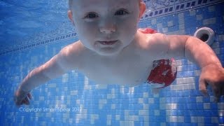 Baby Swimming Underwater [upl. by Trudnak]