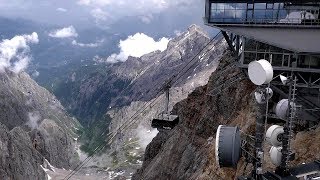 Mit der quotNeuen Zugspitzbahnquot zum höchsten Berg Deutschlands Rundfahrt [upl. by Manny]