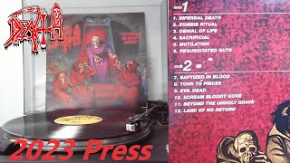 DEATH  quotSCREAM BLOODY GOREquot vinyl rip RAW audio 2023 black gram [upl. by Malinin]