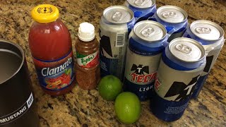 how i make a clamato michelada [upl. by Hpotsirhc]