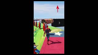 GTA 5 EPIC RAGDOLL SHOW SPIDERMAN VS COLOUR MINIONS FALLS amp FAILS LIVE GTA V gta [upl. by Shyamal708]