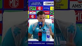 Emocionantes palabras de Zuculini Racing Finalista sudamerica [upl. by Fadas]