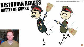 Historian Reacts  The Battle of Kursk  Control of the Eastern Front  Extra History  Part 4 [upl. by Eidnar]