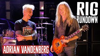 Adrian Vandenberg Rig Rundown Guitar Gear Tour [upl. by Osber]