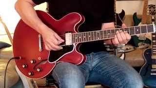 2011 Gibson ES335 Dot cherry satin Part1 [upl. by Mcnelly389]