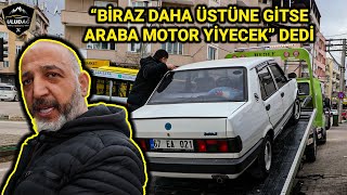 YENİ SİLİNDİR KAPAK YAPTIRDIĞI ARACI ÇEKİCİ İLE GÖNDERDİ Tofaş Şahin S 16 Motor Conta Yakmış [upl. by Atilrahc]