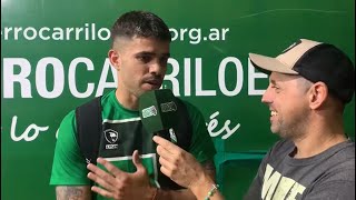 Entrevista a Gerónimo Tomasetti  Fecha 34 Ferro 2 vs Dep Maipú 2 [upl. by Yllas]