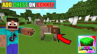 Lokicraft Fact  How To Add Chest On Donkey 🤣😂 [upl. by Drawyah175]