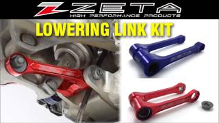 ZETA lowering link kit  adjustable lowering link kit [upl. by Aihset828]