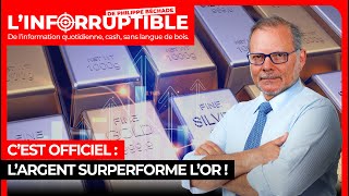 C’est officiel  l’argent surperforme l’or [upl. by Fonz884]