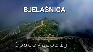 Bjelašnica Opservatorij  Bjelasnica Observatory   drone  Bosnia and Herzegovina 4K [upl. by Ahsaenat]