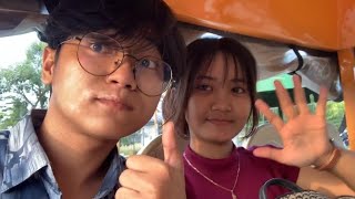 1VLOG Halloween Party at Saloka Theme Park [upl. by Loziram556]