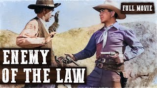 ENEMY OF THE LAW  Tex Ritter  Full Western Movie  English  Free Wild West Movie [upl. by Grissom776]