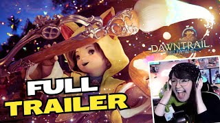 FFXIV Dawntrail Full Trailer Reaction  IM SCREAMING  Japan Fanfest [upl. by Arjan]