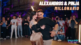 Alexandros amp Pinja  Millonario  Dani J   Tallinn Bachata Experience 2024 [upl. by Assenev]