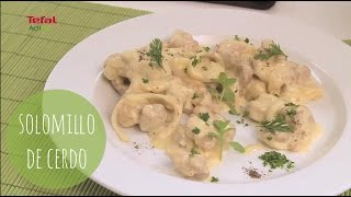 Receta con Tefal Actifry  Solomillo de cerdo [upl. by Anua710]