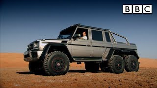 Richard Hammond tests a 6x6 BEAST in Abu Dhabi  Top Gear  BBC [upl. by Oznole]