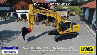 Komatsu PC 21010 LC DEMO  Lang Machinery [upl. by Aninaj]