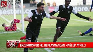 Kardelen TV  ERZURUMSPOR FK DEPLASMANDAN MAĞLUP AYRILDI [upl. by Benilda920]