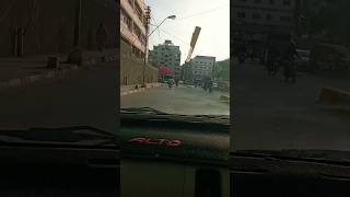 Beautiful View Karachi Roads scene in Karachi subscribe youtubeshorts [upl. by Savart]