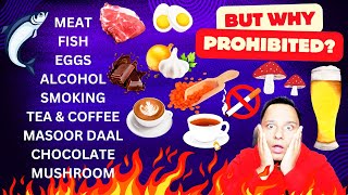 List of dangerous Tamasic and Rajasic items prohibited for Spiritual progress  Why satvik bhog [upl. by Barsky903]