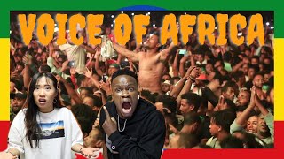 Teddy Afro  Meskel Square  Tikur Sew  Reaction Video  Learn Swahili  Swahilitotheworld [upl. by Ibby]