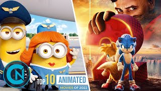 Top 10 Best Animated Movies of 2022 [upl. by Rockey]