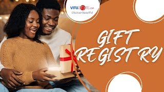 How to Create the Perfect Gift Registry A StepbyStep Tutorial at vituzotecom [upl. by Enitsud]