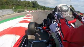 Onboard  IAME X30  Lonato 2022 [upl. by Nalyak]